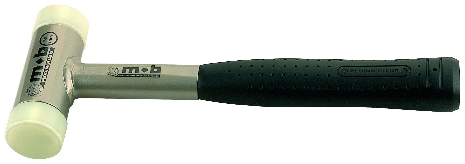 Peddinghaus 5135050060 Terugslagvrije hamer polyurethaan kop 60mm stalen steel