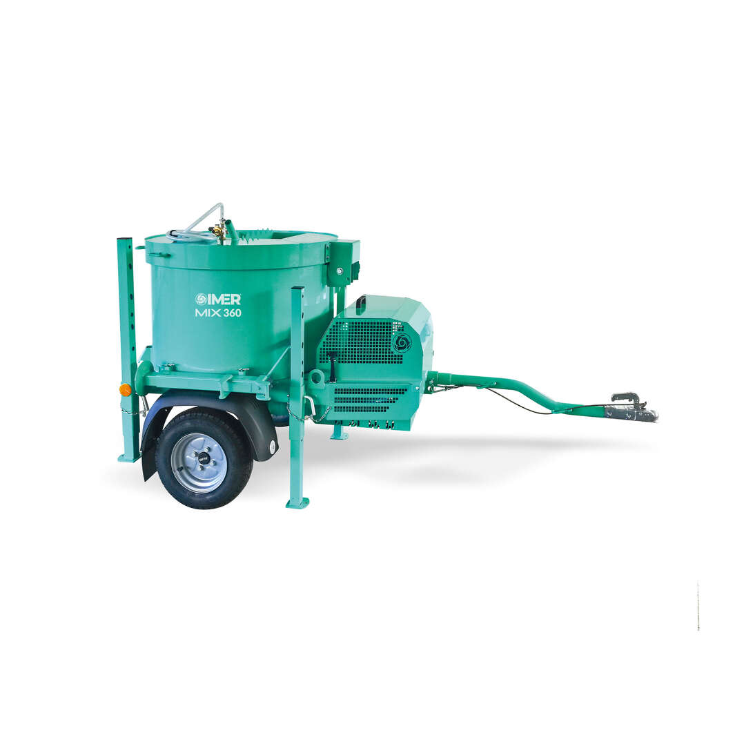 Imer 1194591 MIX 360 Dwangmenger elektrisch op wielen 360 liter 400V