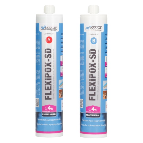 Köhler Woodcap 6103000 Flexipox SD A + B Koker 2 x 310 ml