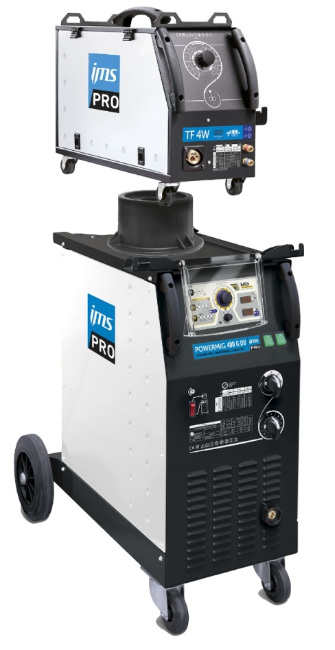 IMS 97525 Powermig 400-4 DV Liquid MIG/MAG Lasapparaat 400 Volt 40-350A