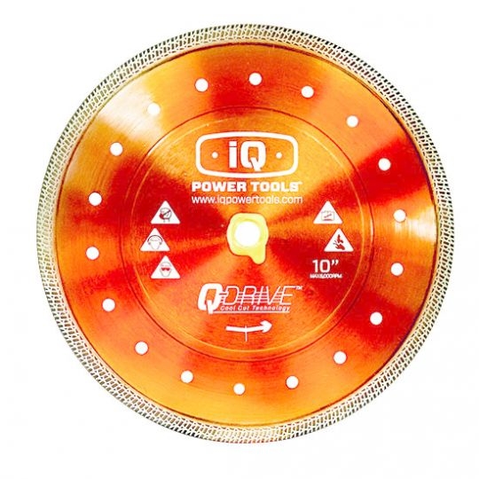 iQ Power Tools TLD254-1.54P-QD-Combo Zaagblad 254mm Q-Drive - Zachte materialen voor de iQTS244
