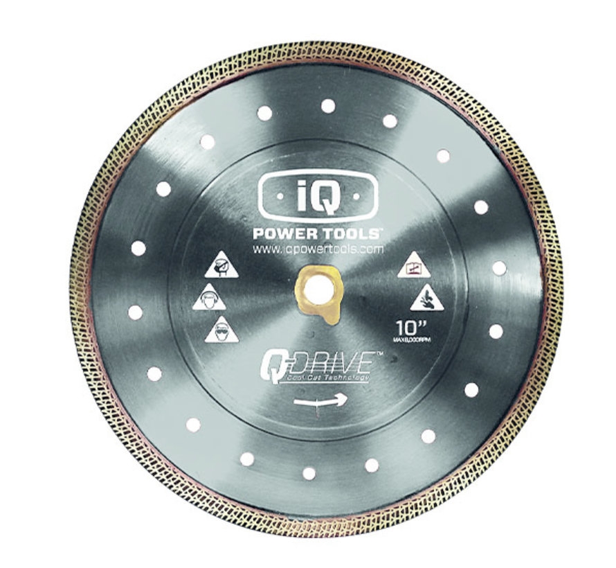 iQ Power Tools TLD254-1.54P-QD-HardMat Hard material zaagblad 254 mm - Q-Drive voor de iQTS244®
