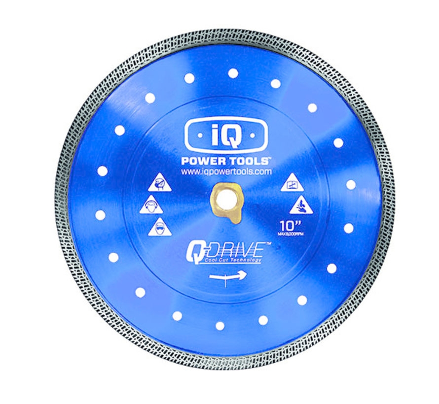 iQ Power Tools TLD254-1.54P-QD-MB1 Soft material zaagblad 254 mm - Q-Drive voor gebruik met de iQTS244®