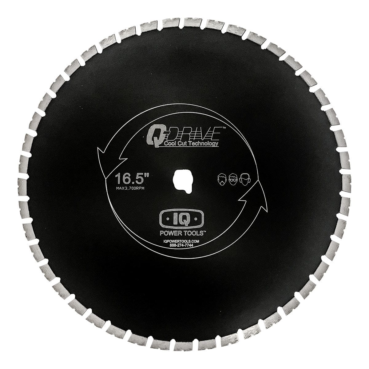 iQ Power Tools MASQX420-3-QD-KP Q-Drive Diamant zaagblad 420mm Combinatie
