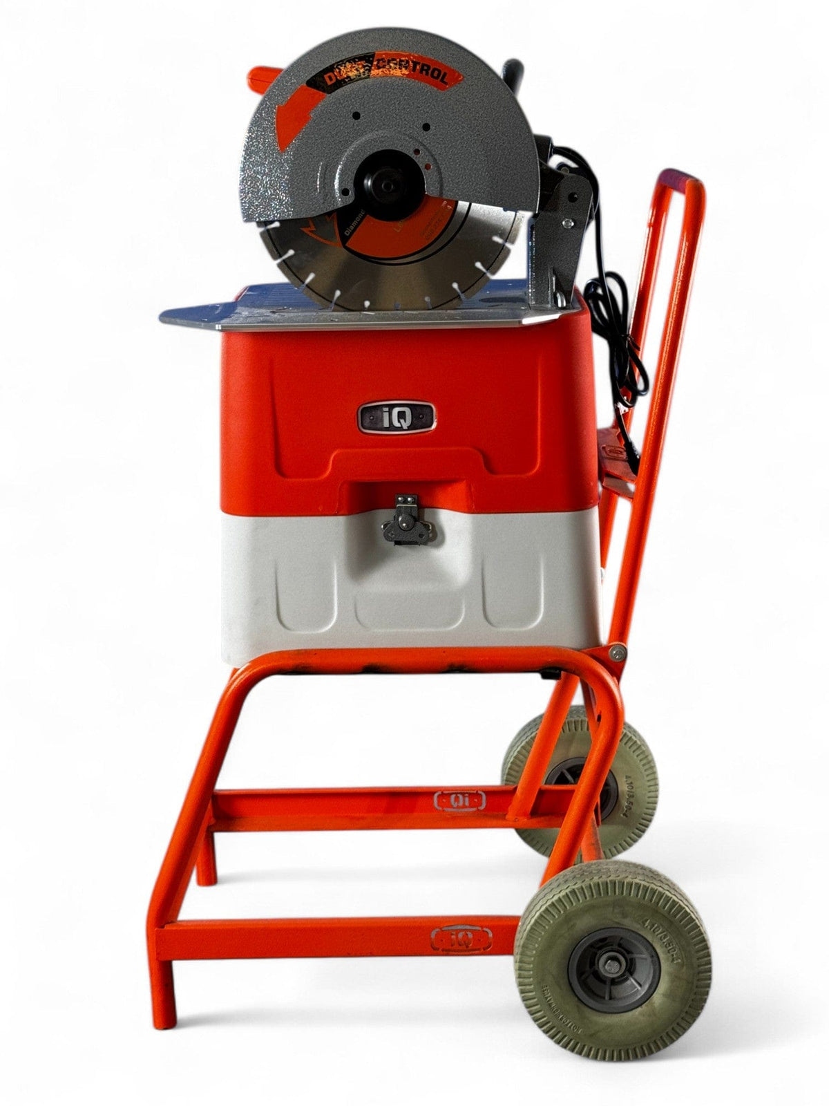 iQ Power Tools iQ360XT Steenzaag 355mm met ge&iuml;ntegreerde stofafzuiging