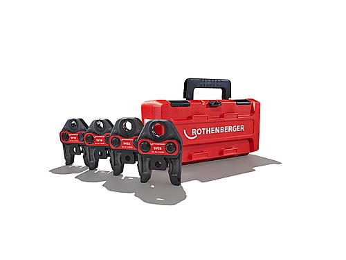 Rothenberger Accessoires 015060X Persbekken Standaard set SV 15 - 18 - 22 - 28 mm