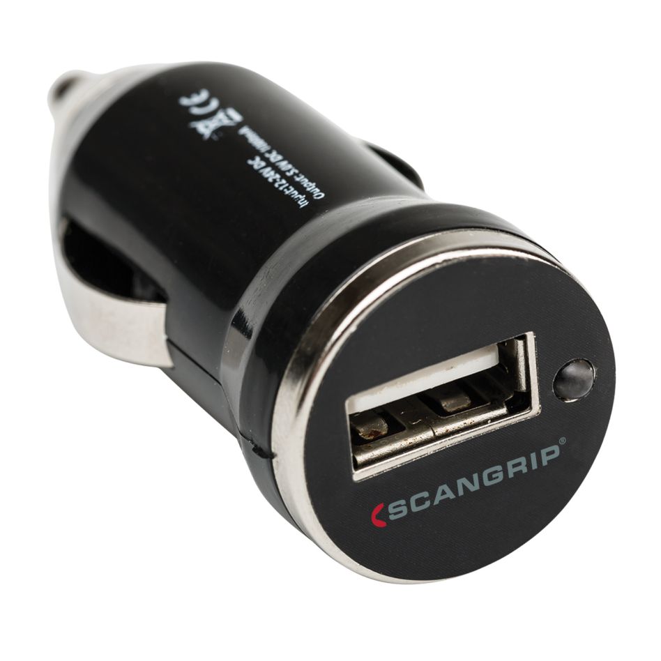 Scangrip 03.5301 Auto Adapter 5V, 12-24V