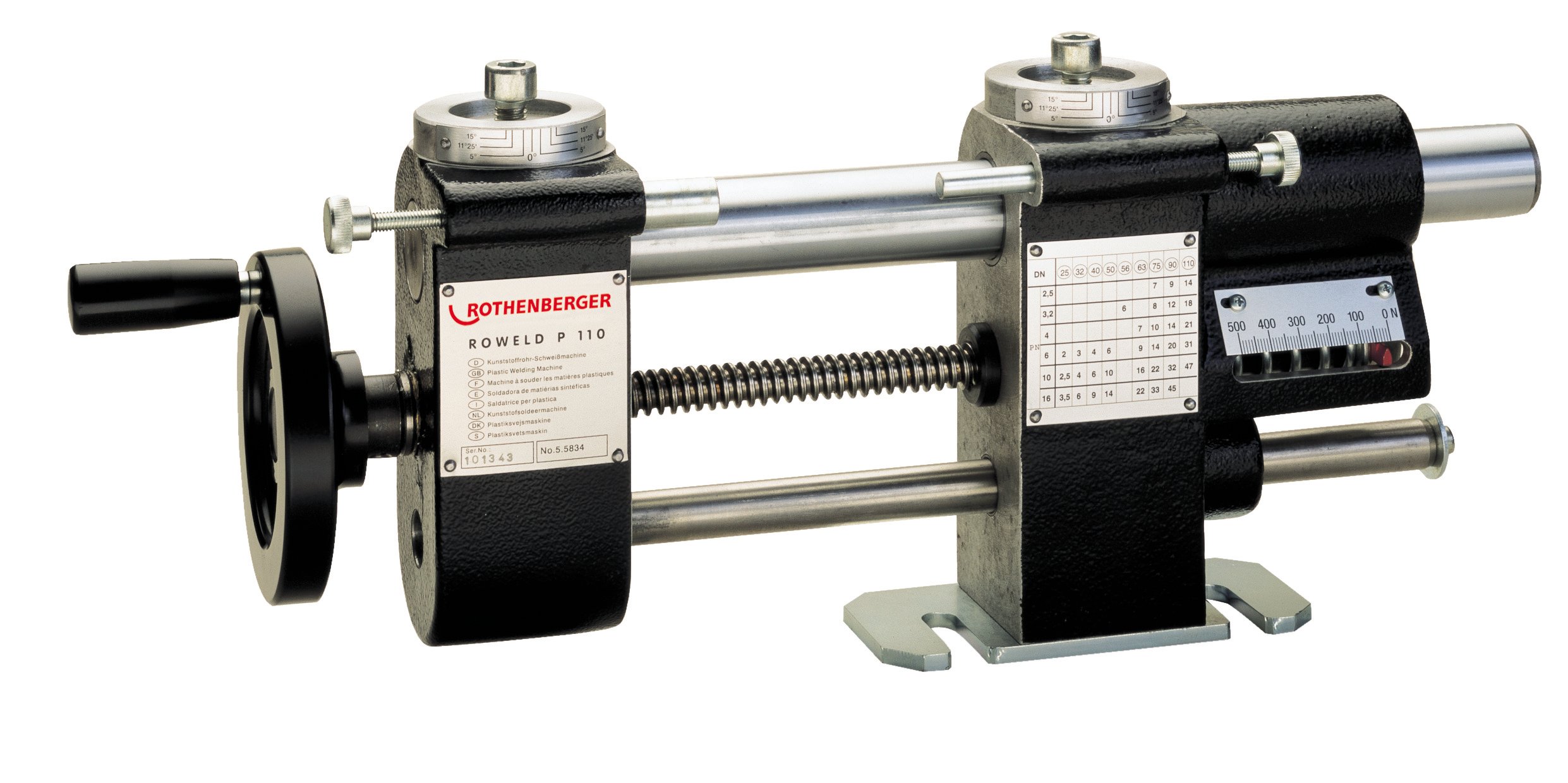 Rothenberger 55787  ROWELD P110 Basismachine met tafelmontageklem