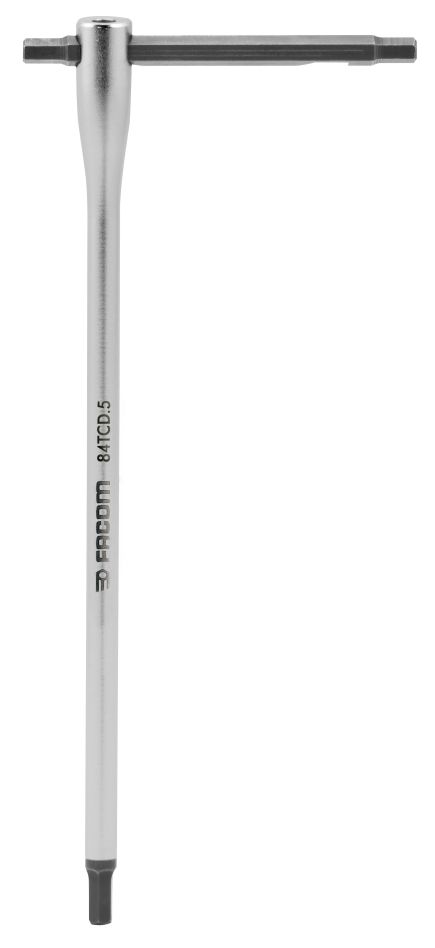 Facom 84TCD.5 T-inbussleutel 6-kant metrisch met verschuifbare dwarsstang 195 mm