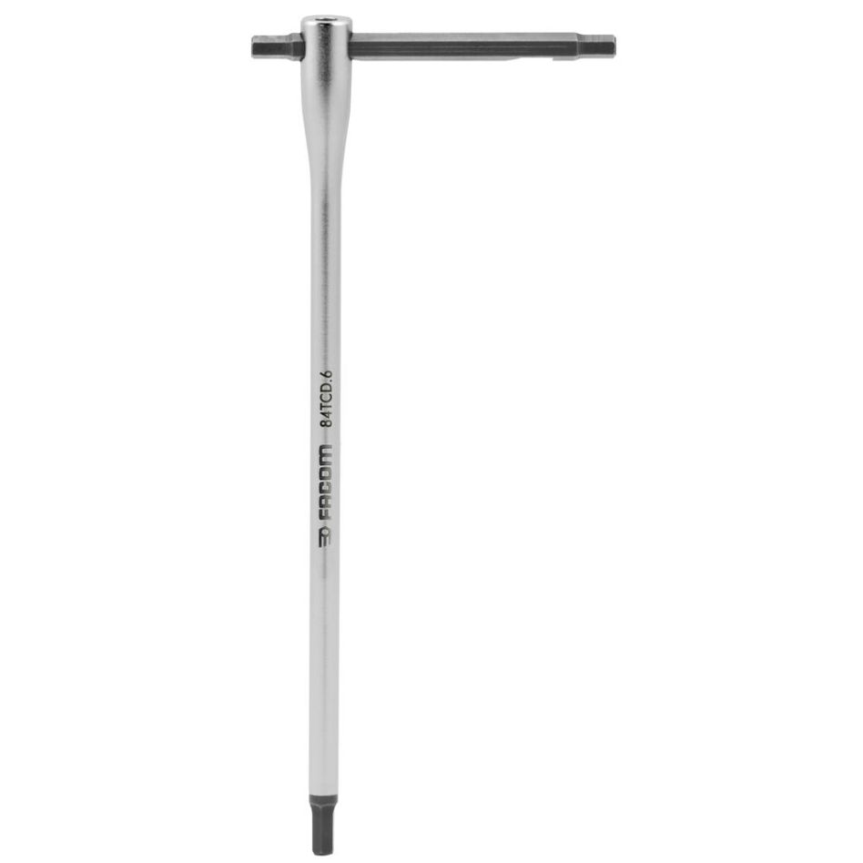 Facom 84TCD.6 T-inbussleutel 6-kant metrisch met verschuifbare dwarsstang 215 mm