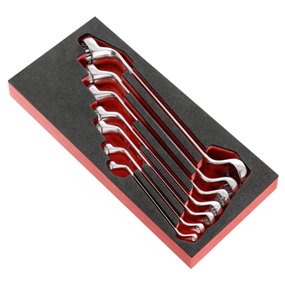 Facom MODM.55A-1 Module Ringsleutelset in metrische maten en inches 7-Delig