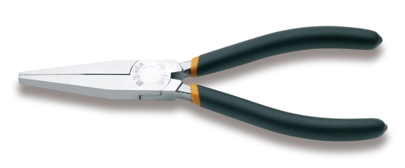 Beta 010080006 1008 160 Lange buigtang, platte bekken en PVC handgreep