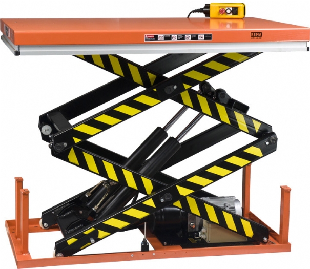 Rema 3459035 HSD-4.0 dubbel-geschaarde stationaire heftafel 4000 kg