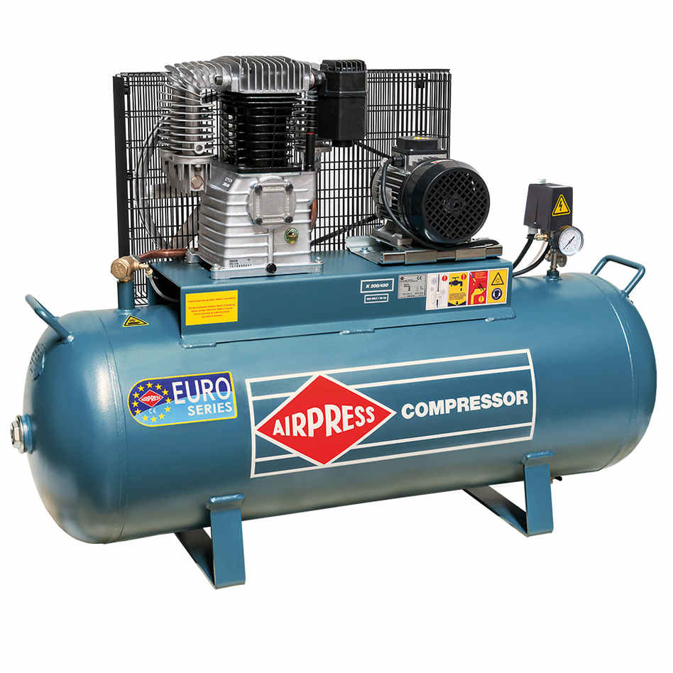 Airpress 36520-N K200-450 Compressor V-snaar aangedreven 400 Volt