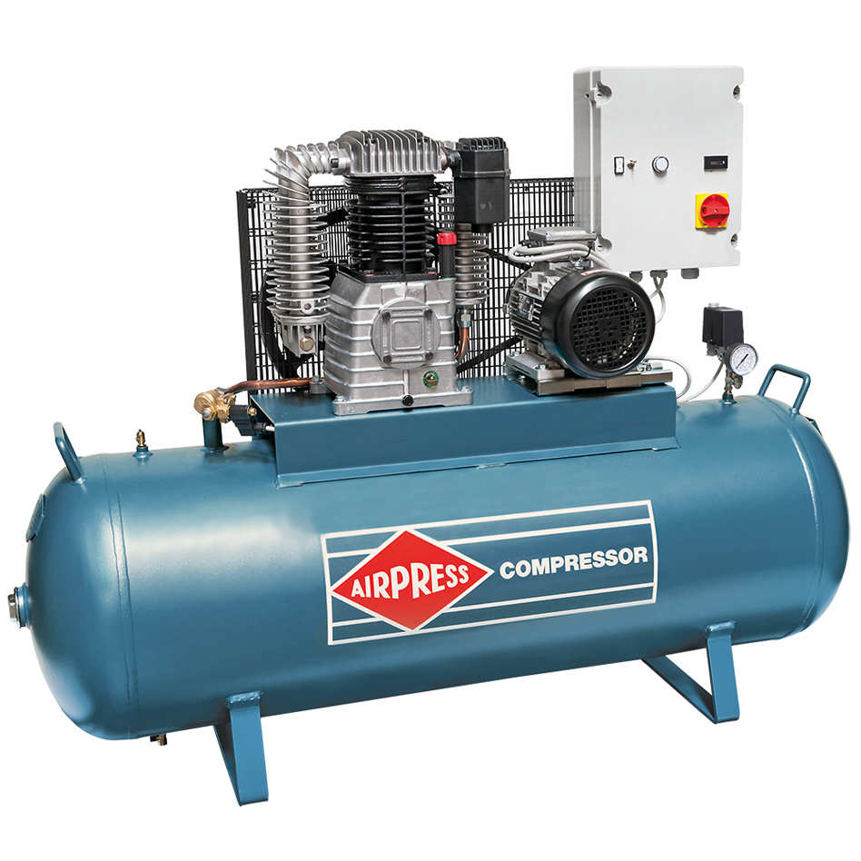 Airpress 36525-N K300-700S Compressor V-snaar aangedreven 400 Volt