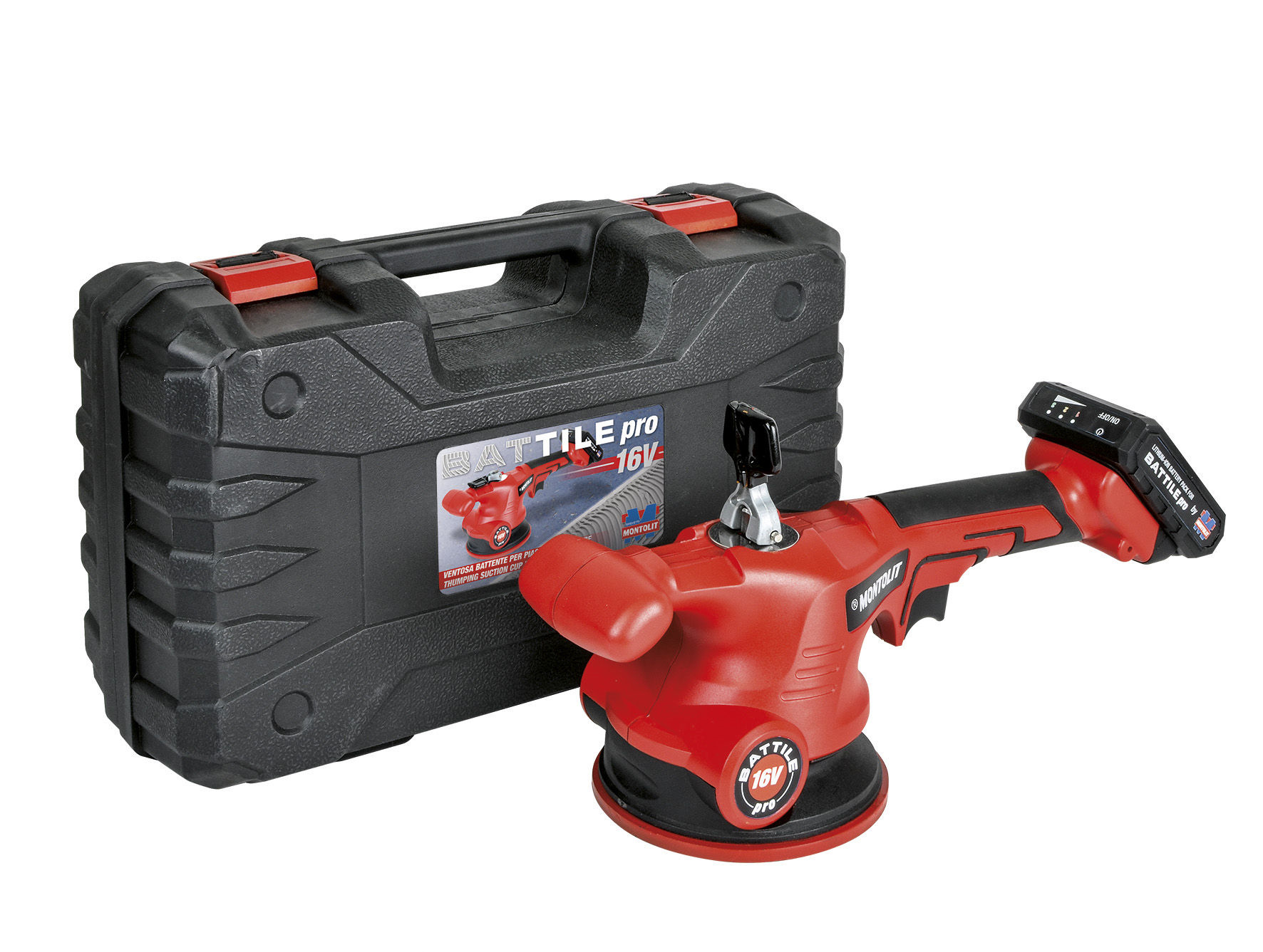 Montolit MONTBATT-P2 Montbatpro Battile Pro 2 Tegeltriller vacuumsysteem