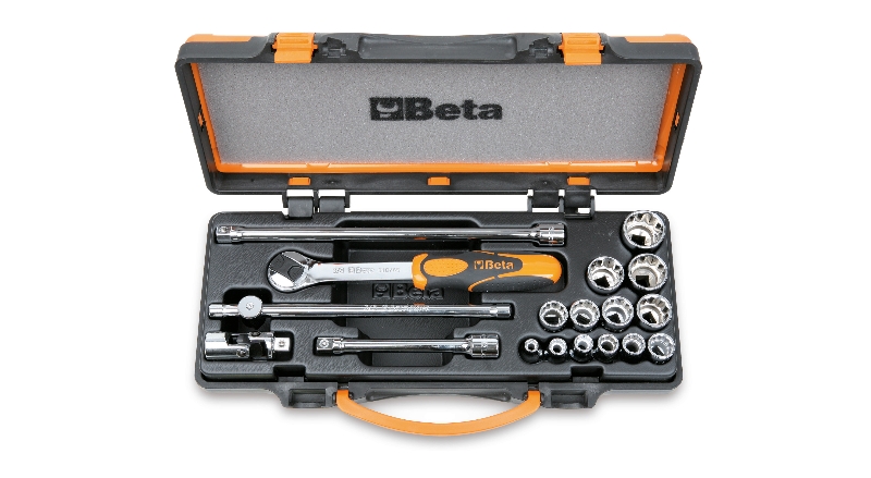 Beta 009100925 910AS/C13 Dopsleutelset 3/8" Inch maten