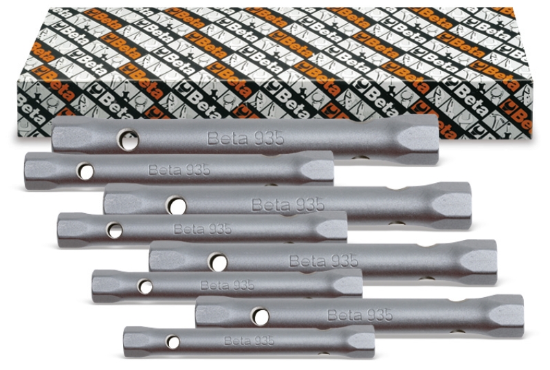 Beta 009350183 935/S13 13-delige set pijpsleutels, zeskant en lichte uitvoering (art. 935)