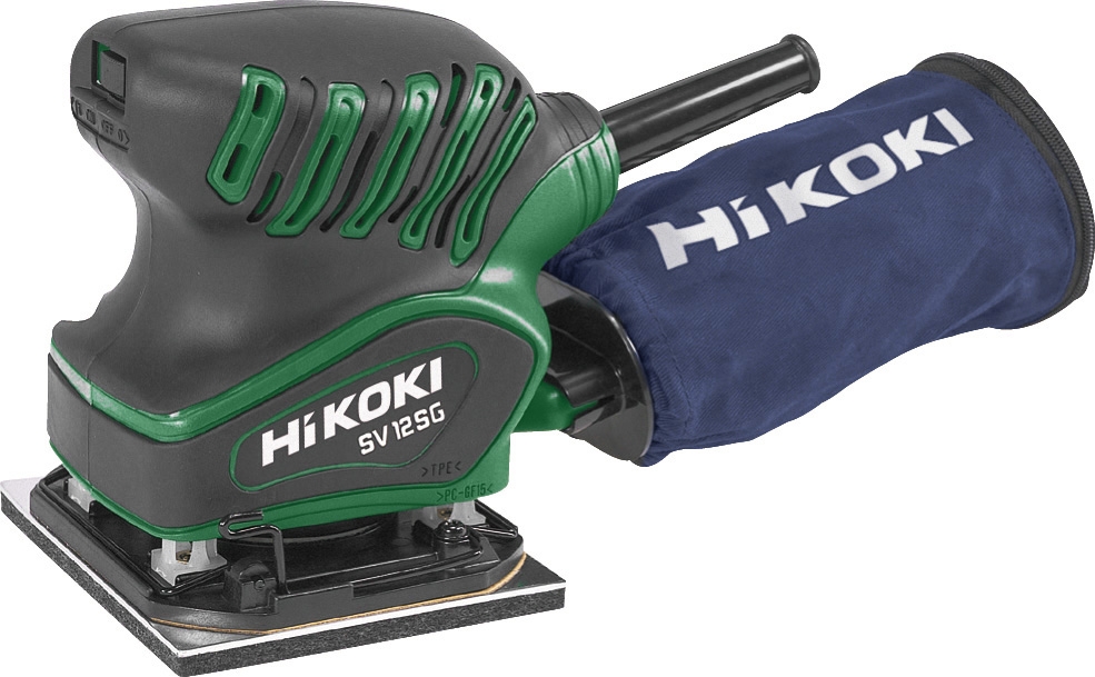 HiKOKI SV12SGWBZ Vlakschuurmachine 110 x 100 mm 200 W
