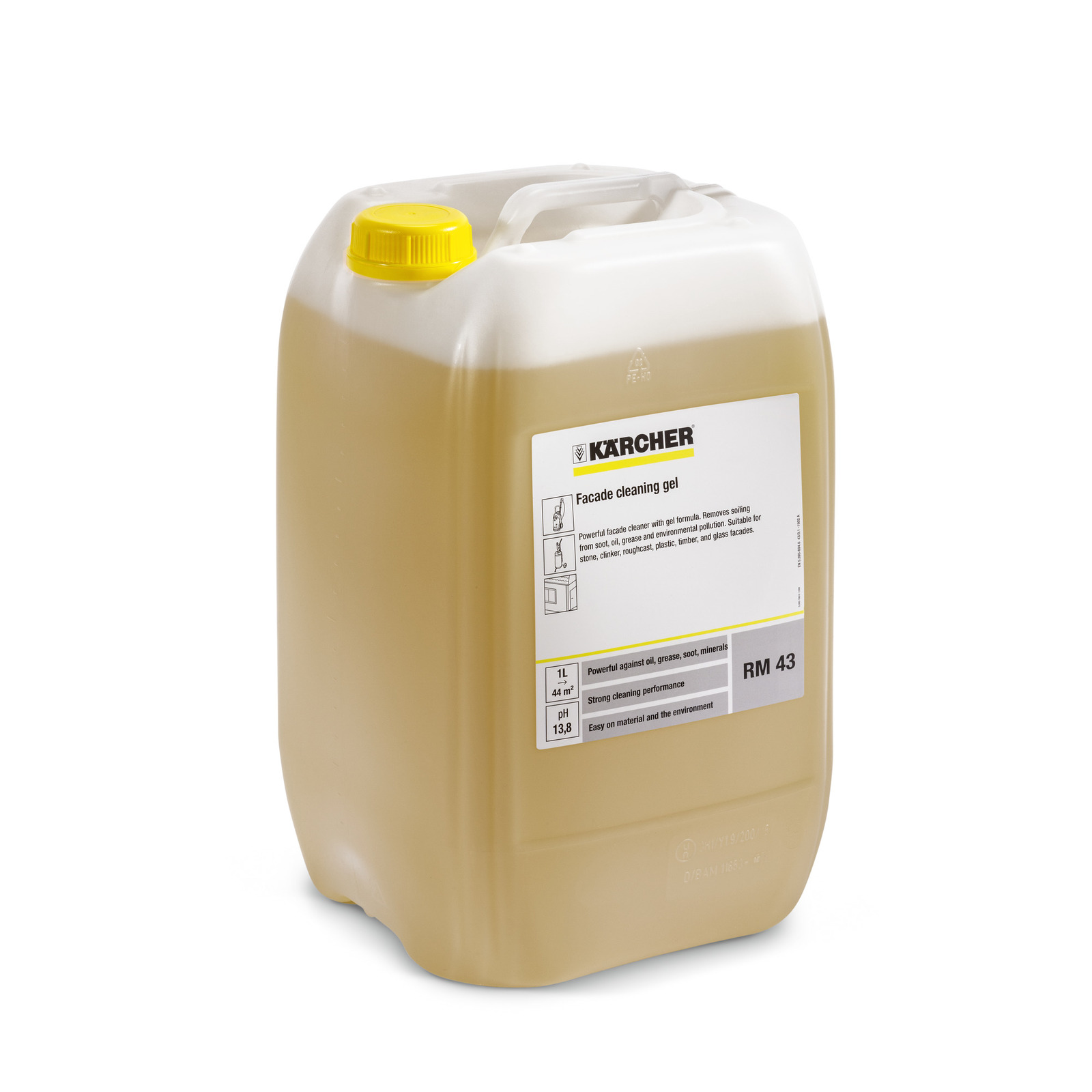 Kärcher Professional 6.295-447.0 RM 43 PressurePro gevelreiniger, gel 20 l