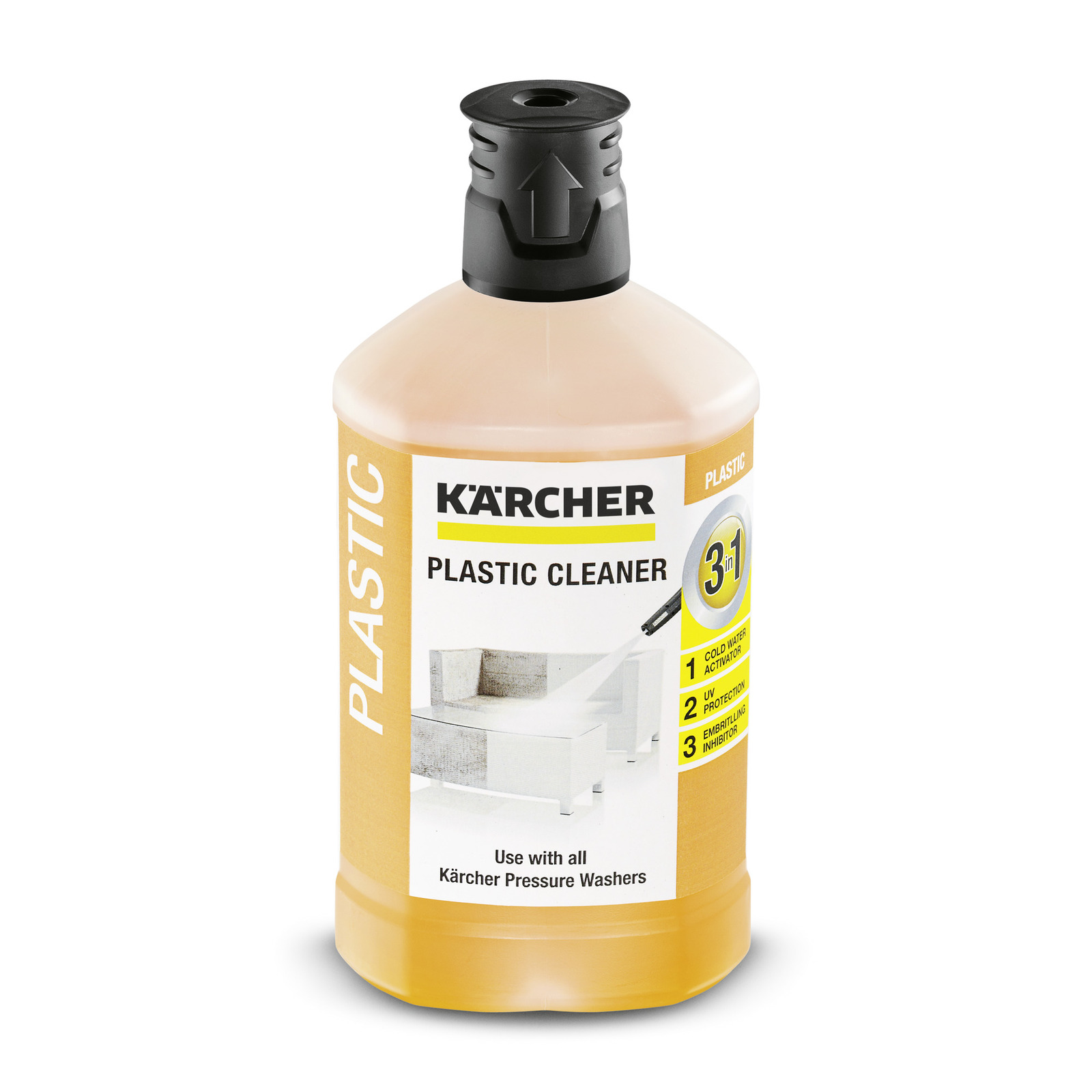 Kärcher 6.295-758.0 Kunststofreiniger 3 in 1 1L