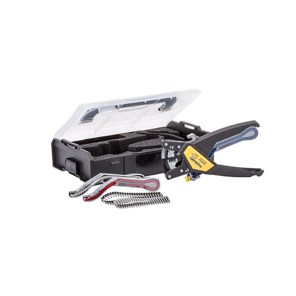 Jokari 62000 Automatische Striptangset Quadro Plus Incl. Adereindhulzen 62000