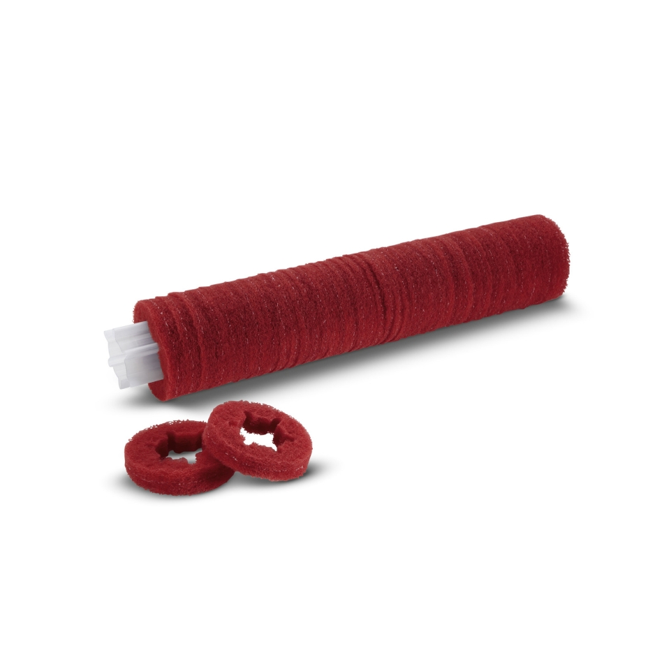 Kärcher Professional 6.369-726.0 Walspads middel, rood, 400 mm