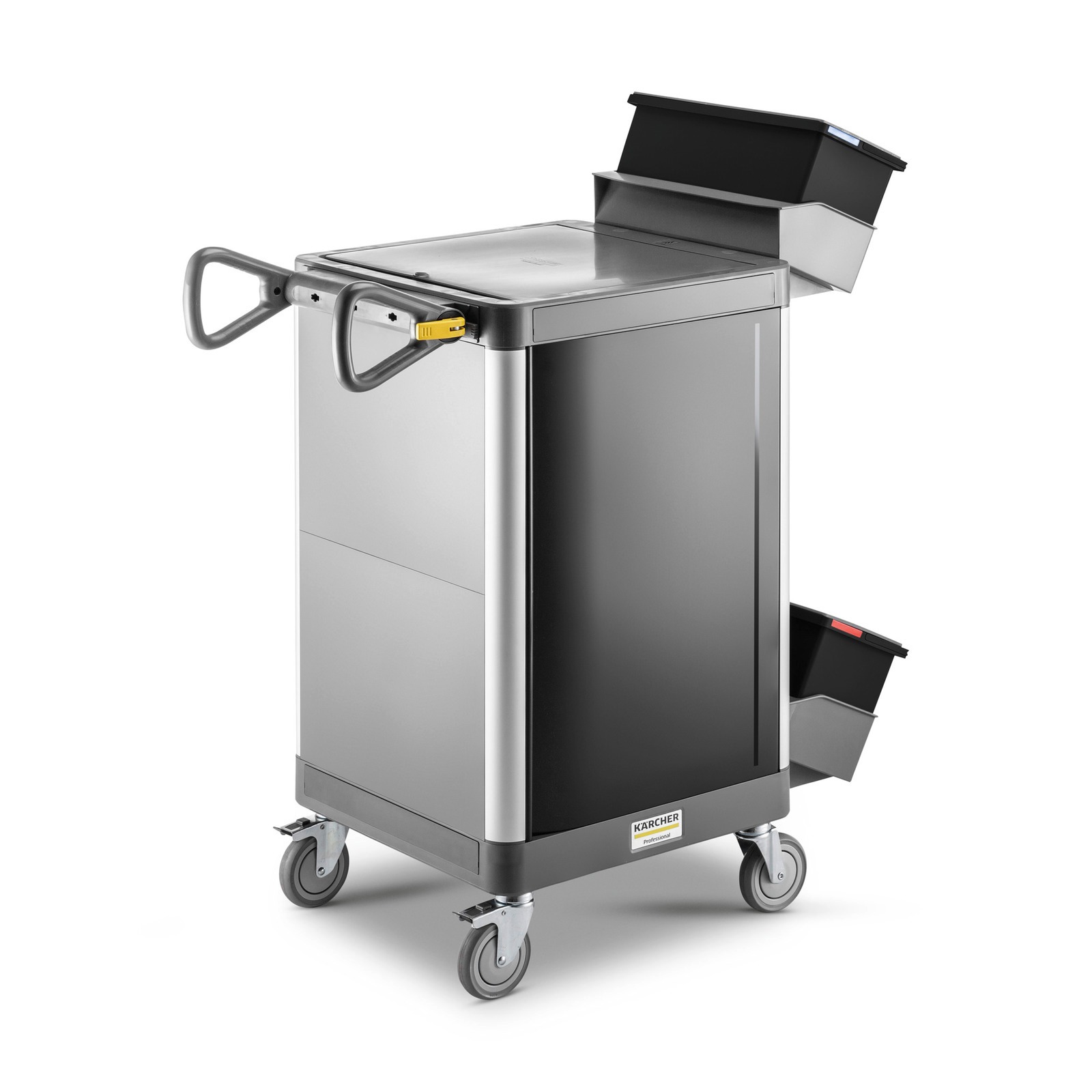 K&auml;rcher Professional 1.321-008.0 FM ExpertPro 50/ P Gesloten schoonmaakwagen trolley met deuren incl. 2x6L emmers en 16L lade