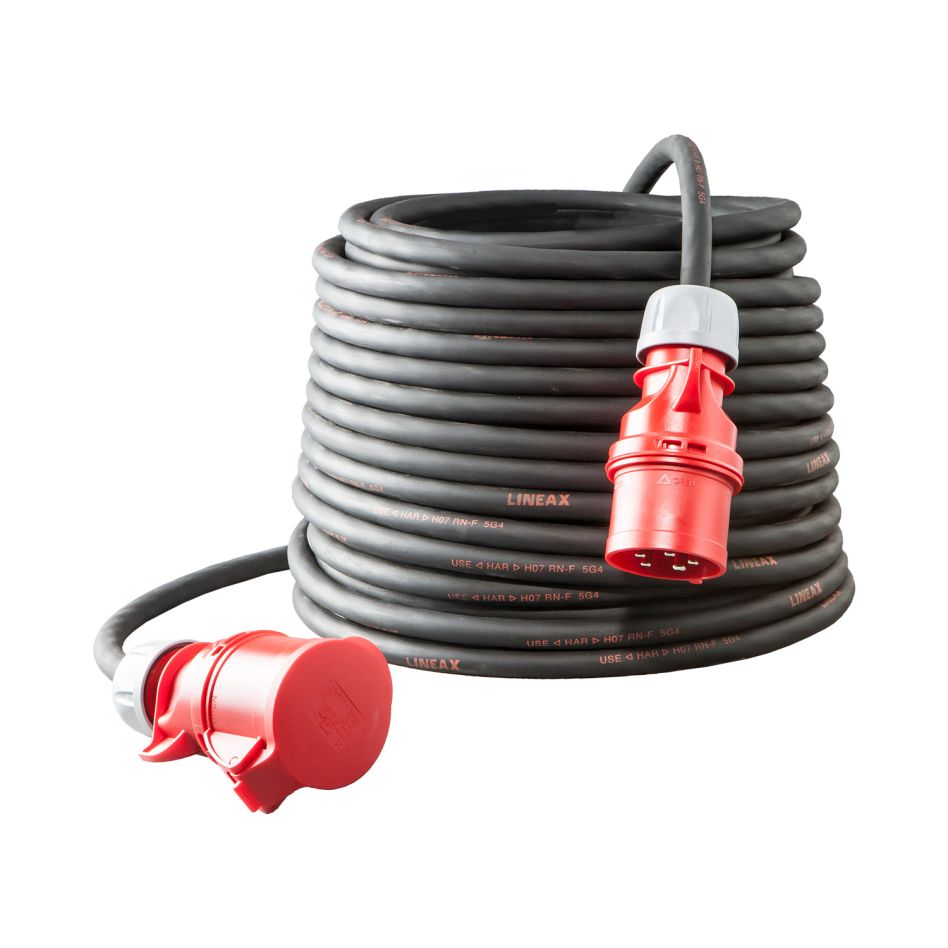 Keraf 106992 H07RN-F 5G2,5 Verlengkabel 25 m CEE 16/5/400