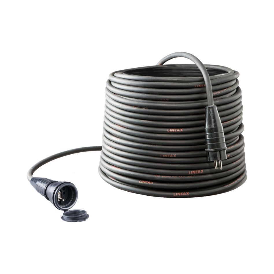 Keraf 109039 Verlengkabel 25 m H07RN-F 3G2,5 penaarde