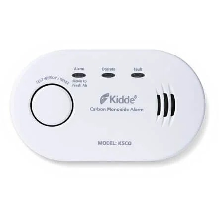 Kidde 809-152026 Koolmonoxide CO-melder compact 4.5V incl. 2x AA-batterij in doos