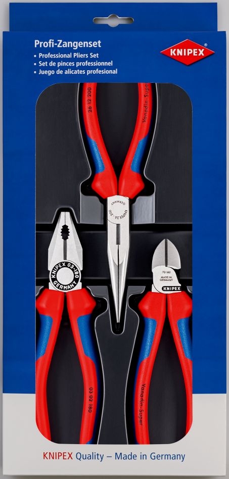 Knipex 00 20 11 Montage-set tangen