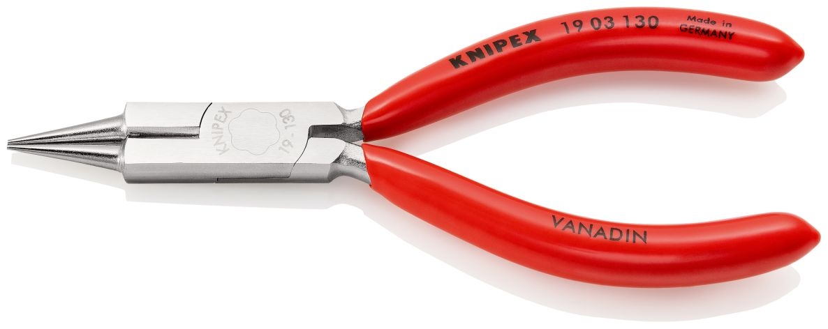 Knipex 19 03 130 Rondbuigtang met zijsnijder 130 mm