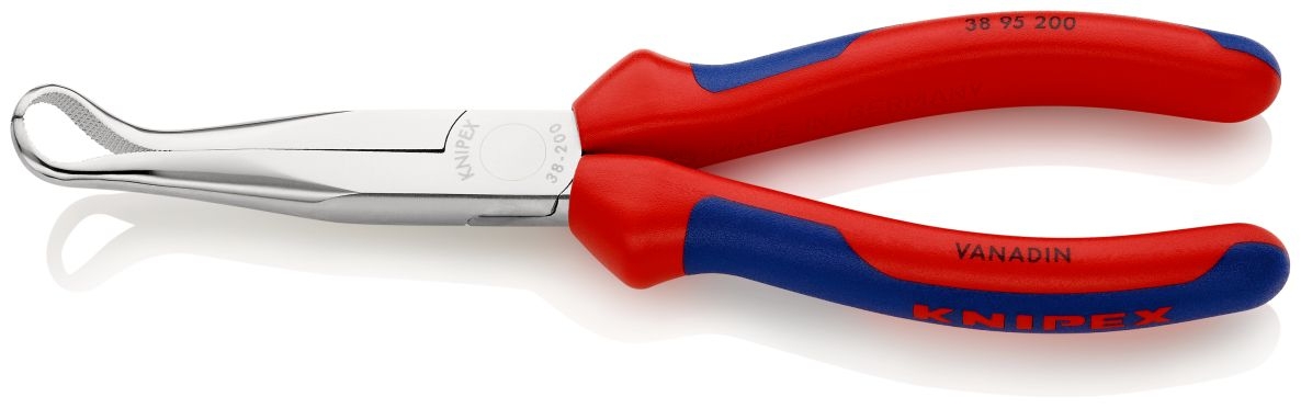 Sleuteltang verchroomd met veiligheidsoog en 2-componentengrepen 180mm Sleuteltang verchroomd met veiligheidsoog en 2-componentengrepen 180mm