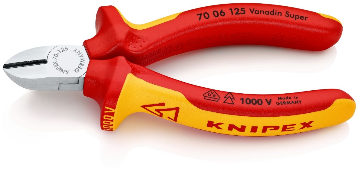 Knipex 70 06 125 VDE Zijsnijtang 125 mm