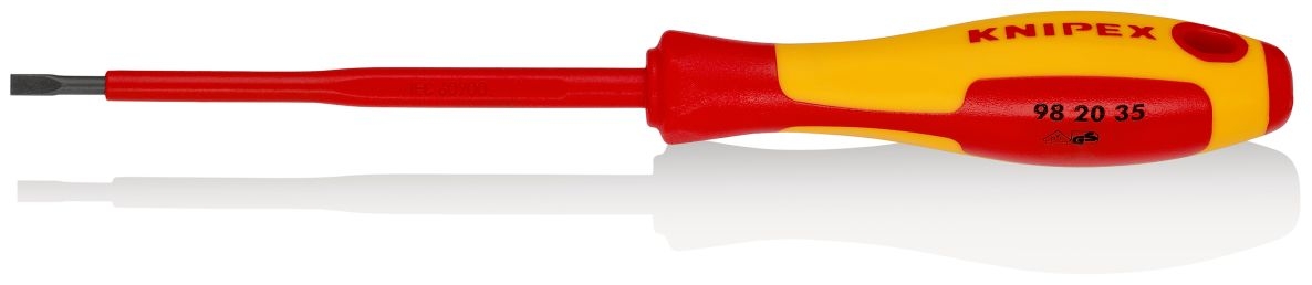Knipex 98 20 35 Schroevendraaier voor sleufschroeven 3.5 mm