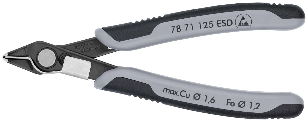 Knipex 78 71 125 ESD Electronic Super Knips® ESD Kniptang 125 mm