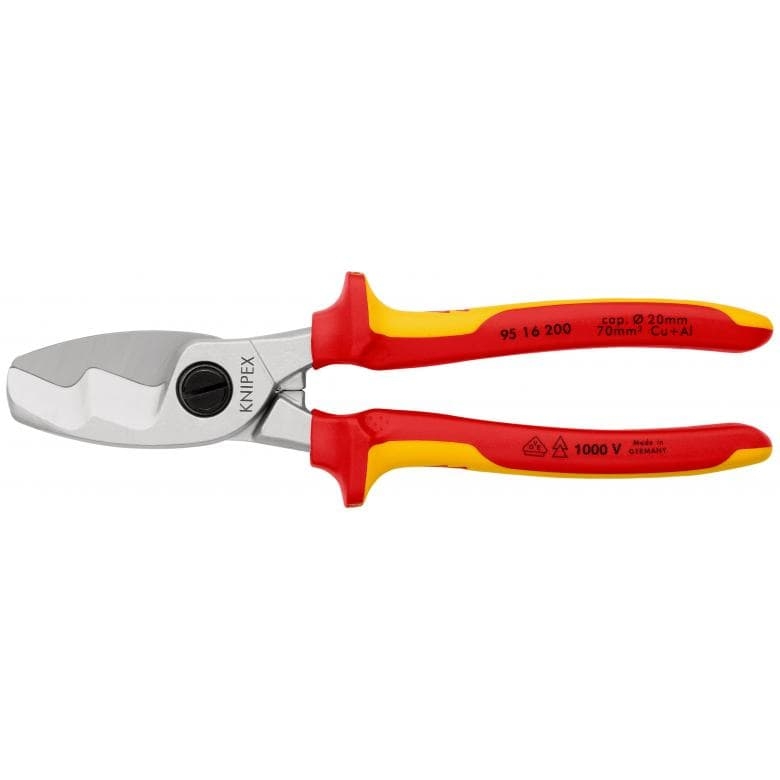 Knipex 95 16 200 Kabelschaar VDE 200 mm
