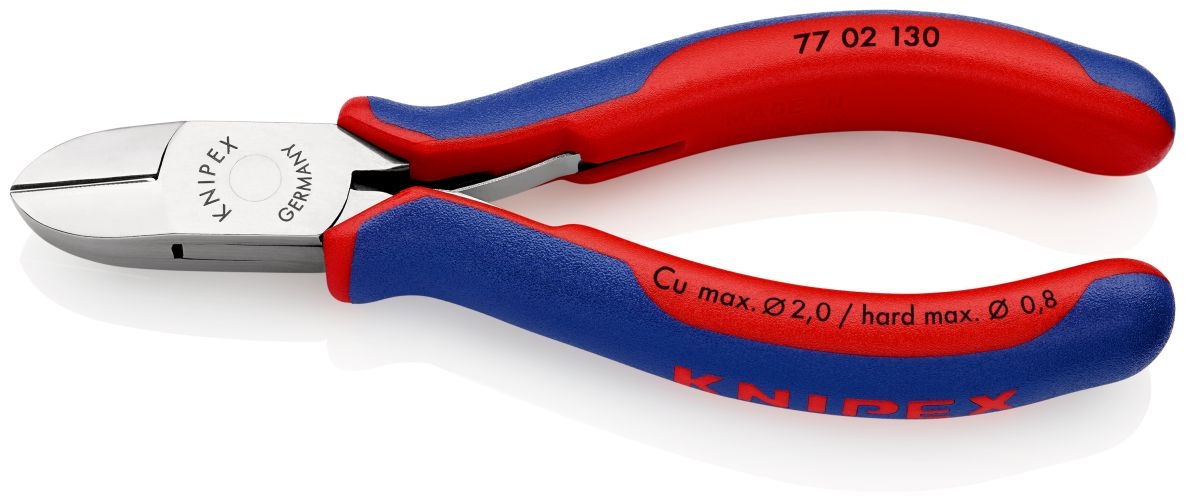 Knipex 77 02 130 Elektronica-zijsnijtang 130 mm