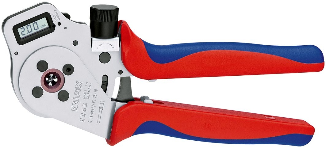 Knipex 97 53 08 Krimptang voor Adereindhulzen Zelfstellend