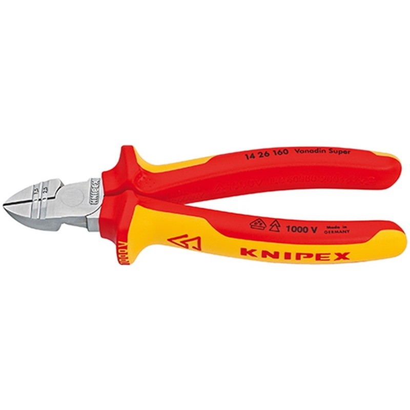Knipex 14 26 160 1426160 Strip-zijsnijtang VDE 160 mm