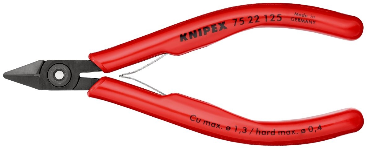 Knipex 75 22 125 Elektronica-zijsnijtang 125 mm