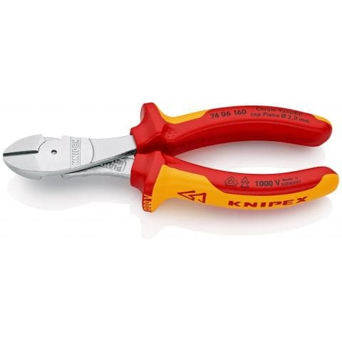 Knipex 74 06 160 VDE Kracht-zijsnijtang 160 mm