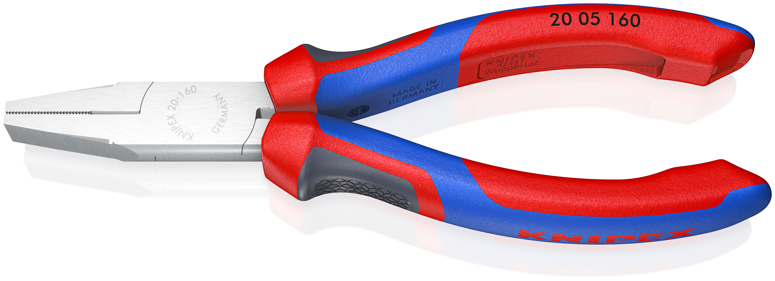 Knipex 20 05 160 Platbuigtang 160 mm