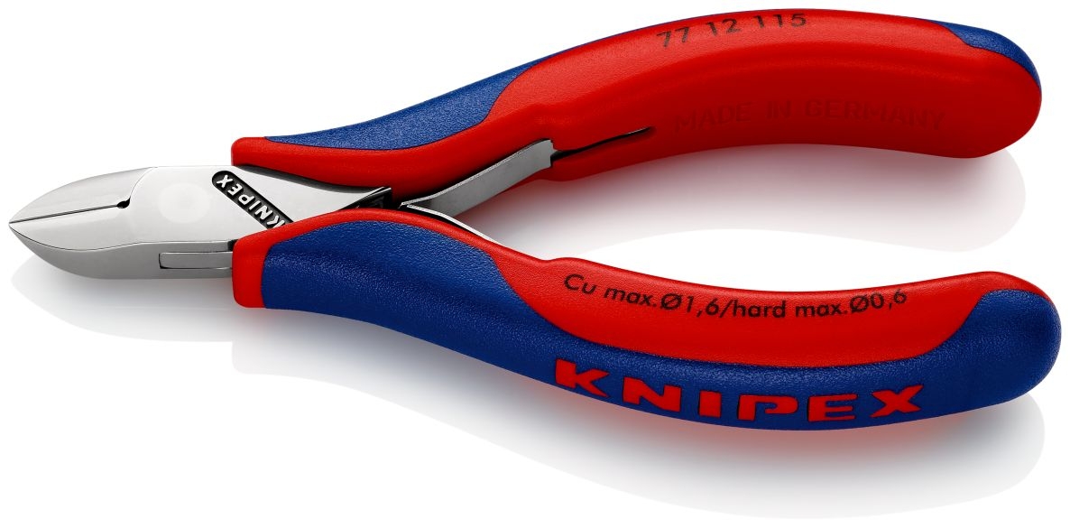 Knipex 77 12 115 Elektronica-zijsnijtang 115 mm