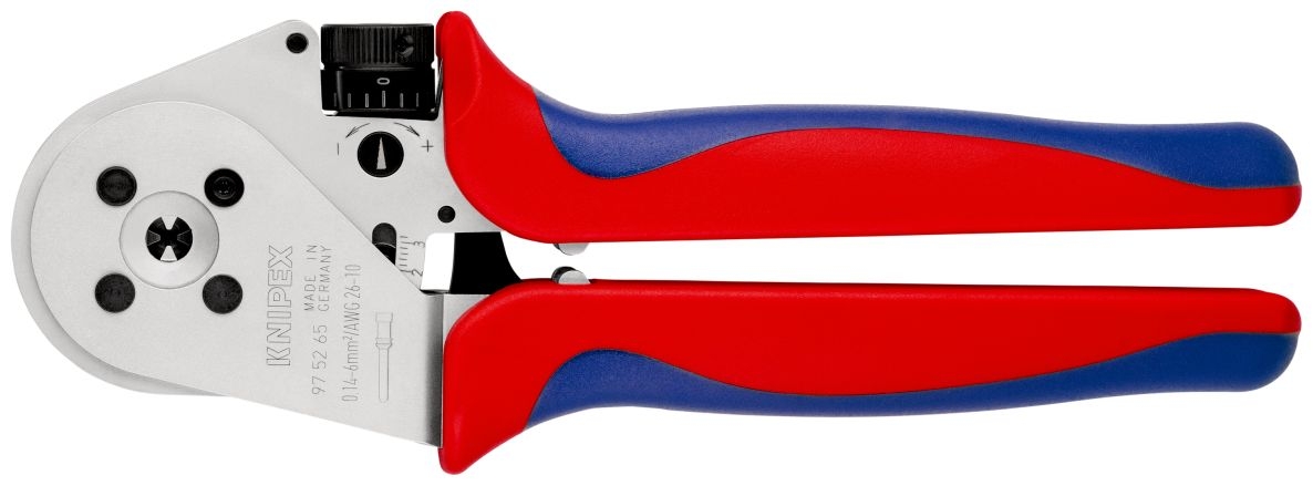Knipex 97 52 65 Vierdoornkrimptang voor gedraaide contacten