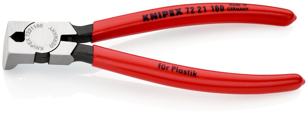 Knipex 72 21 160 Zijsnijtang voor kunststof 160 mm