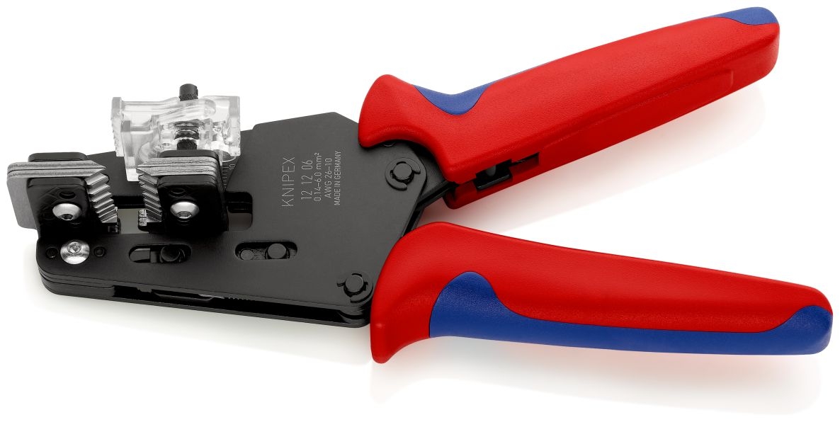 Knipex 12 12 06 Knipex  Precisie afstriptang 0,14 — 0,25 / 0,75 / 1,5 / 2,5 / 4,0 / 6,0 mm²