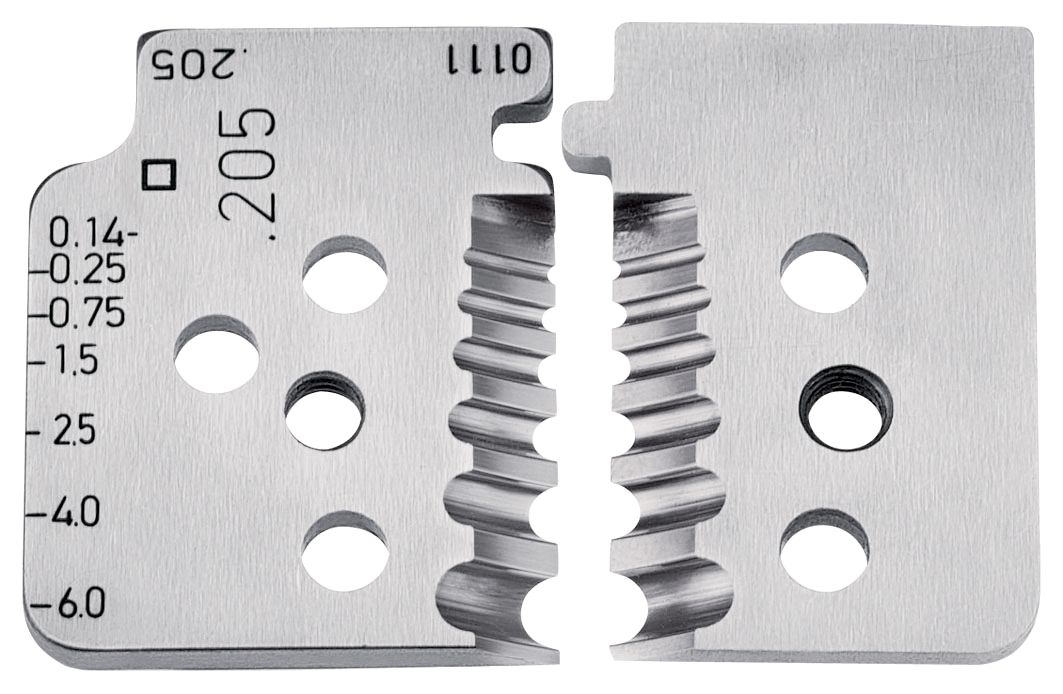 Knipex 12 19 06 1 set reservemessen voor 12 12 06