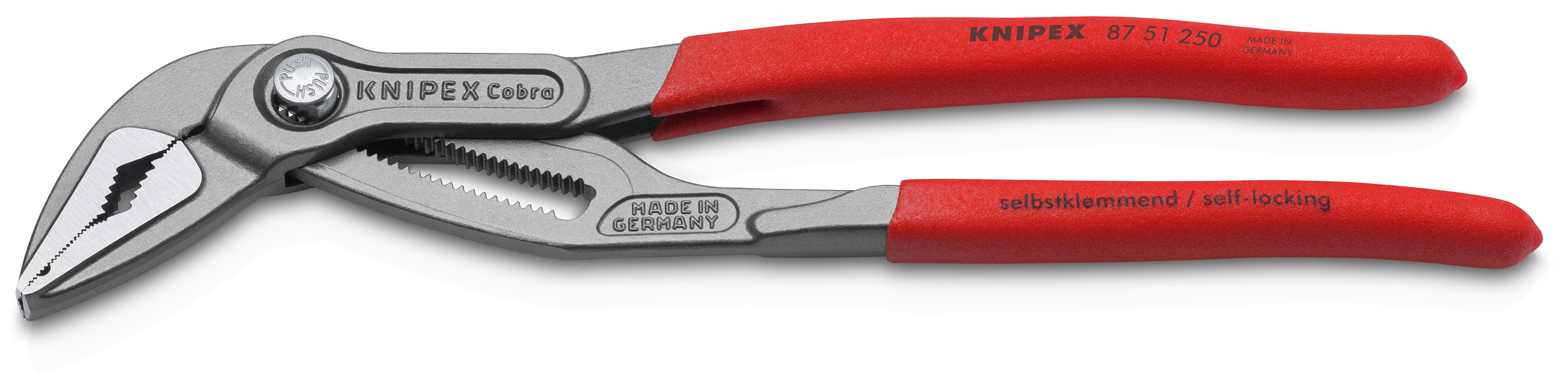 Knipex 87 51 250 8751250 Waterpomptang Cobra ES extra smal 250 mm